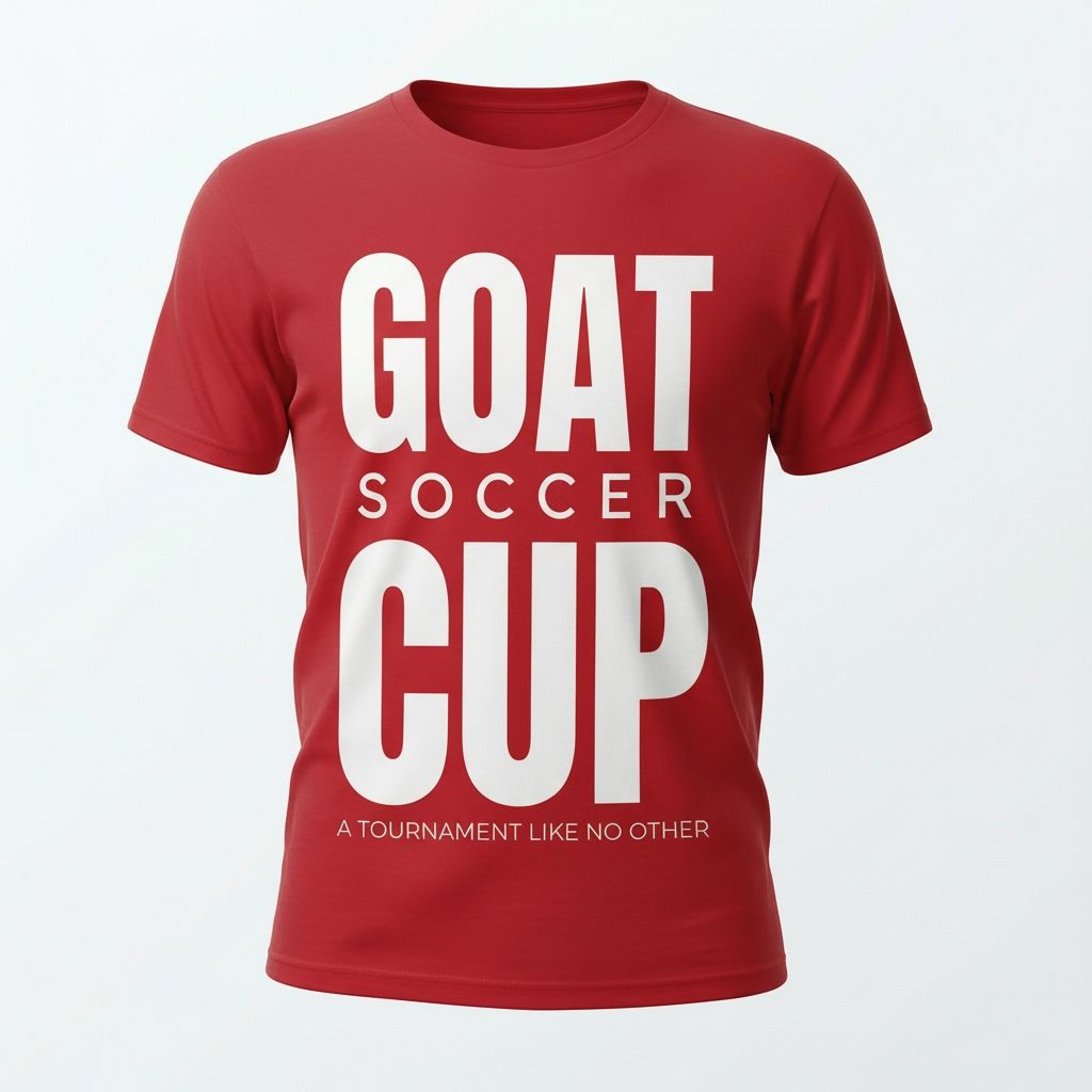 Women’s GOAT Soccer Cup T-Shirt